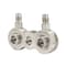 A & I Products Extension, Manifold 1/2";  Pad Mount, (2) 1/4" Male Ports 3.5" x3.5" x1" A-A6ADP - alternate 1